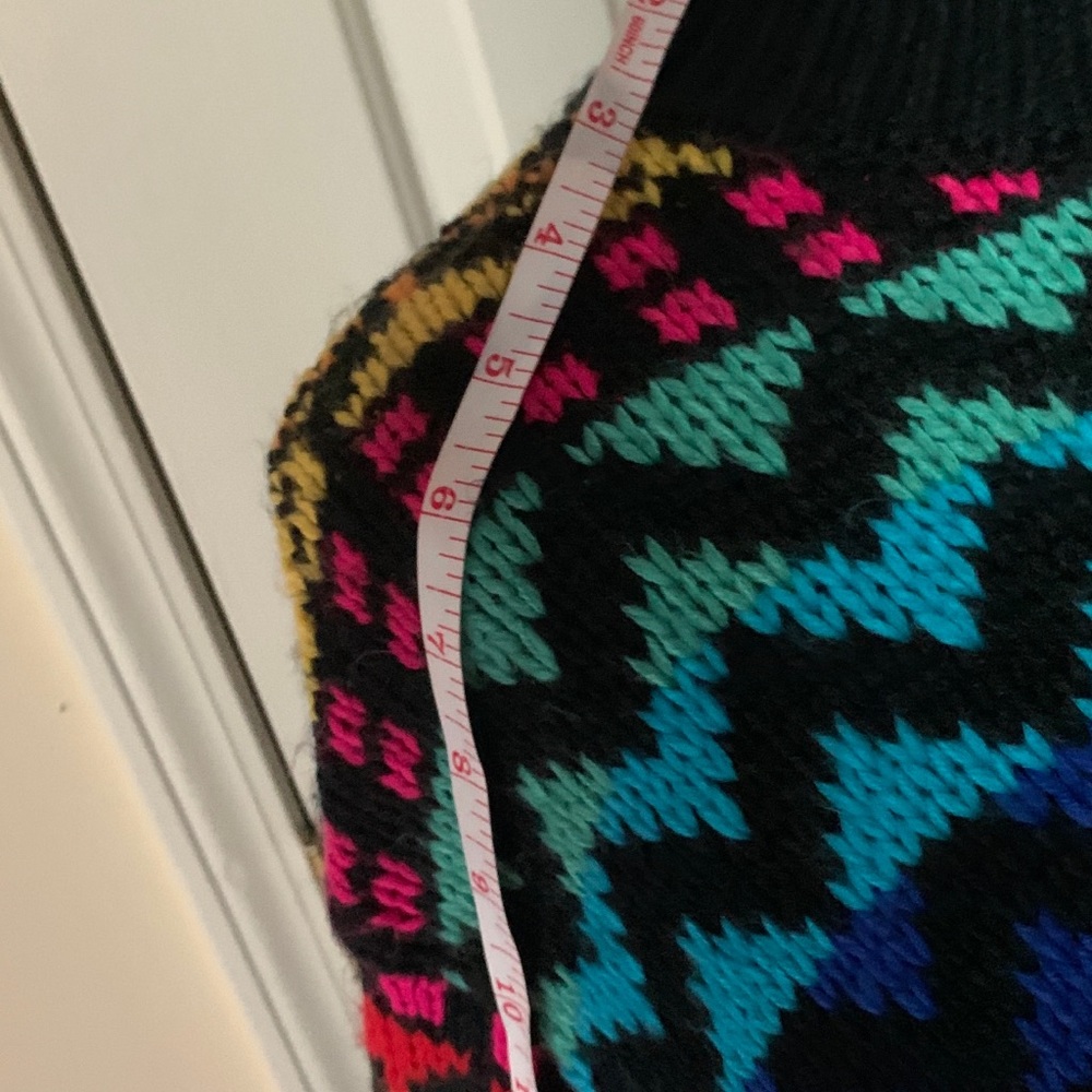 Vintage colorful sweater - Picture 5 of 6